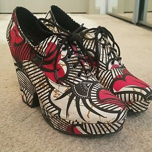 Like New-Whimsical Platforms Urban Outfitters
